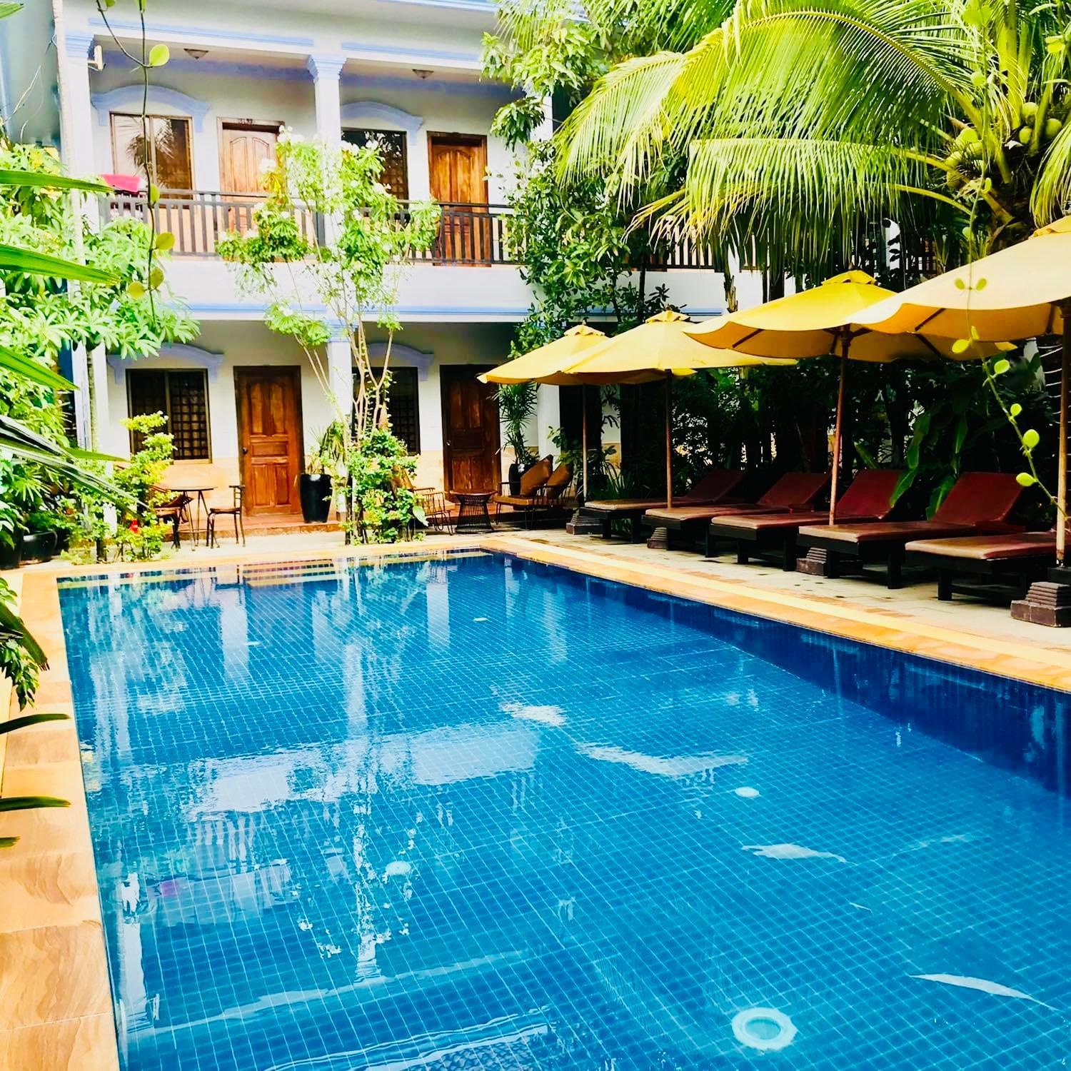 Siemreap Nitnit Boutique Hotell Kangan Pong Exteriör bild